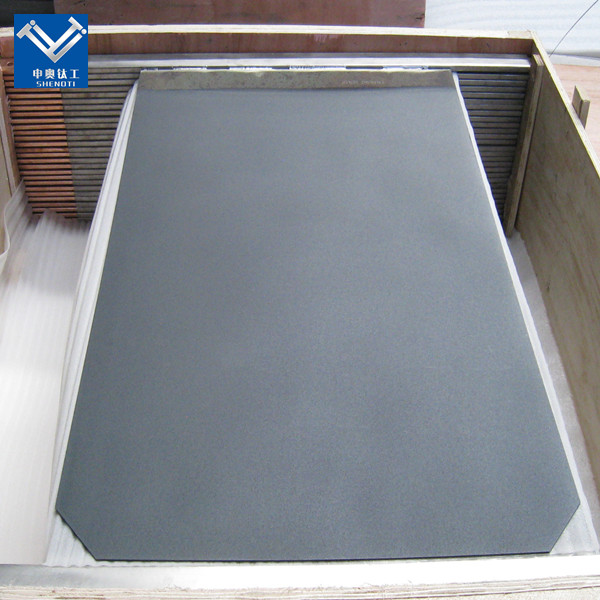 Principle of titanium anode for electrolytic water descaling
